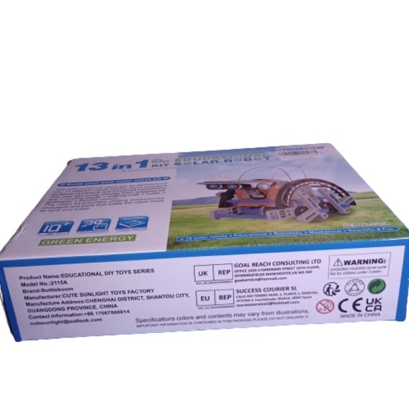 STEM 13-in-1 Education Solar Power Robot Toy Educational DIY Science Kit for Kid - Picture 4 of 8